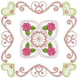 Brilliant Rose Quilt 2 30(Lg)