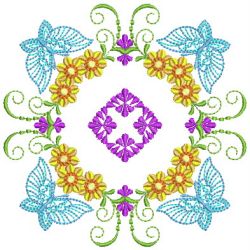 Butterfly Quilt Blocks 5 03(Lg) machine embroidery designs