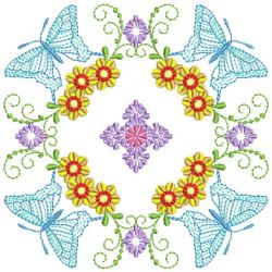 Butterfly Quilt Blocks 5 09(Sm) machine embroidery designs