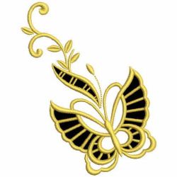 Butterfly Cutwork 03(Md) machine embroidery designs