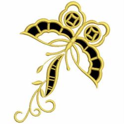 Butterfly Cutwork 04(Lg) machine embroidery designs