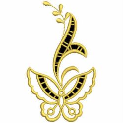 Butterfly Cutwork 07(Md) machine embroidery designs