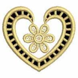 Cutwork Hearts 08 machine embroidery designs