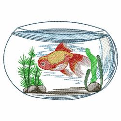 Goldfish 2 03(Md) machine embroidery designs