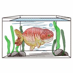 Goldfish 2 04(Lg) machine embroidery designs