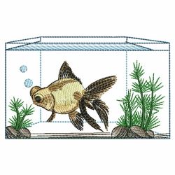 Goldfish 2 07(Lg) machine embroidery designs