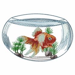 Goldfish 2 08(Sm) machine embroidery designs