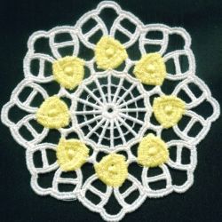 FSL Yellow Roses 01 machine embroidery designs