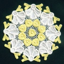FSL Yellow Roses 09 machine embroidery designs