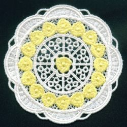 FSL Yellow Roses 10 machine embroidery designs