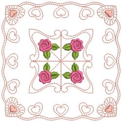 Brilliant Rose Quilt 3 02(Md) machine embroidery designs