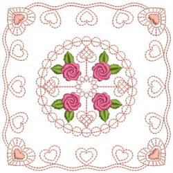 Brilliant Rose Quilt 3 03(Lg) machine embroidery designs