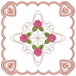 Brilliant Rose Quilt 3 05(Sm) machine embroidery designs