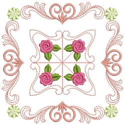 Brilliant Rose Quilt 3 17(Md) machine embroidery designs