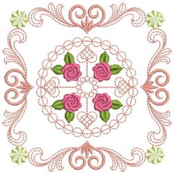 Brilliant Rose Quilt 3 18(Lg) machine embroidery designs