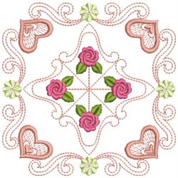 Brilliant Rose Quilt 3 23(Lg) machine embroidery designs