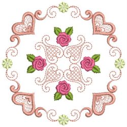 Brilliant Rose Quilt 3 25(Md) machine embroidery designs