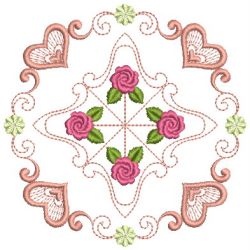 Brilliant Rose Quilt 3 26(Sm) machine embroidery designs