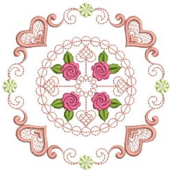 Brilliant Rose Quilt 3 27(Sm) machine embroidery designs