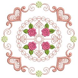 Brilliant Rose Quilt 3 27(Sm) machine embroidery designs