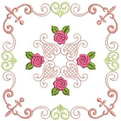 Brilliant Rose Quilt 3 28(Sm) machine embroidery designs