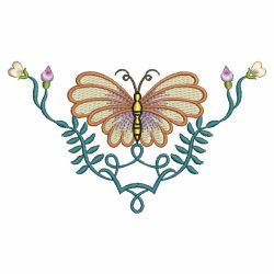 Delightful Butterflies 3(Md) machine embroidery designs
