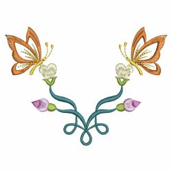 Delightful Butterflies 3 02(Md) machine embroidery designs