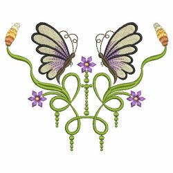 Delightful Butterflies 3 05(Md) machine embroidery designs