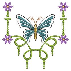 Delightful Butterflies 3 06(Md) machine embroidery designs
