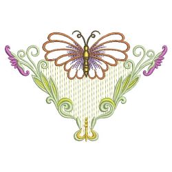 Delightful Butterflies 3 14(Md) machine embroidery designs