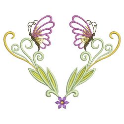 Delightful Butterflies 3 15(Md) machine embroidery designs