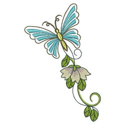 Delightful Butterflies 3 18(Lg) machine embroidery designs