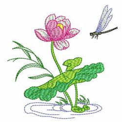 Elegant Dragonflies 04 machine embroidery designs