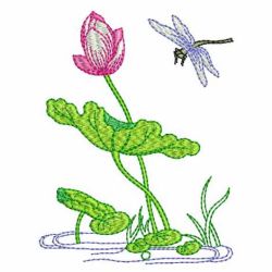 Elegant Dragonflies 05 machine embroidery designs