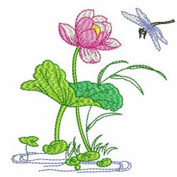 Elegant Dragonflies 08 machine embroidery designs