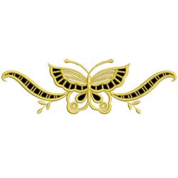 Cutwork Butterfly Borders machine embroidery designs