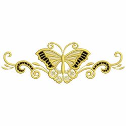 Cutwork Butterfly Borders 02 machine embroidery designs