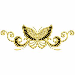Cutwork Butterfly Borders 03 machine embroidery designs
