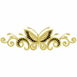 Cutwork Butterfly Borders 04