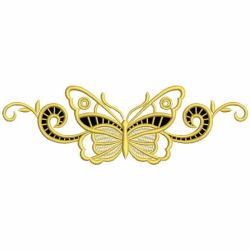 Cutwork Butterfly Borders 07