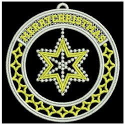 FSL Christmas Ornaments 10 machine embroidery designs