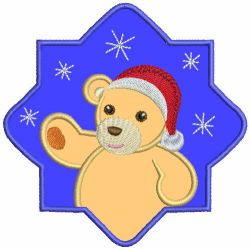 Applique Christmas Fun 05 machine embroidery designs