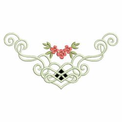 Elegant Cutwork Corners 05(Sm) machine embroidery designs