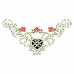 Elegant Cutwork Corners 09(Lg) machine embroidery designs