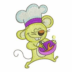 Chef Mice 07 machine embroidery designs