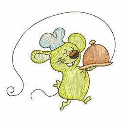 Chef Mice 08 machine embroidery designs