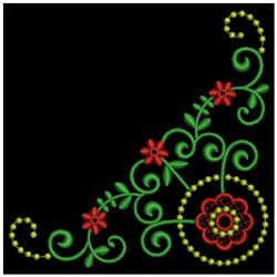 Colorful Flowers 3 08(Md) machine embroidery designs