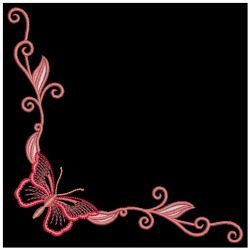 Heirloom Butterfly Corners 2 10(Lg) machine embroidery designs