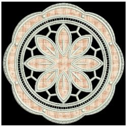 Lace Applique Doily machine embroidery designs