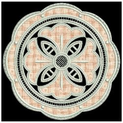 Lace Applique Doily 08